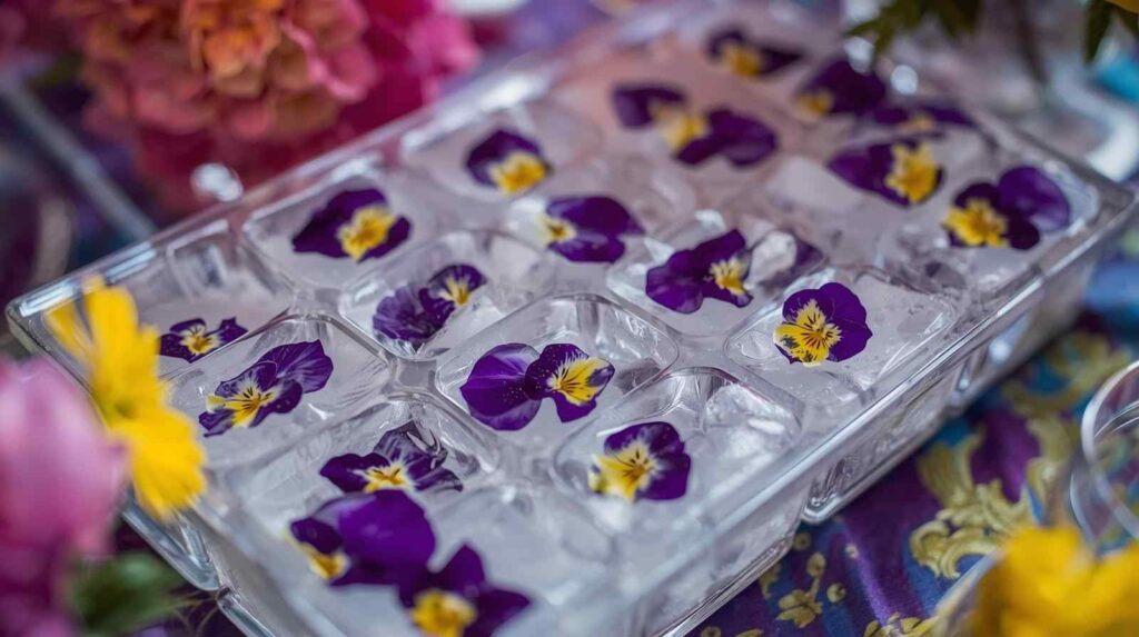 post edible flowers viola